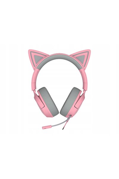 RAZER Căști de gaming Kraken Kitty V3 X cu urechi de pisică, roz cuarț