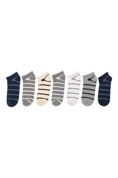 JUST SOCKS ÇOCUK PATİK ÇORAP 7'Lİ