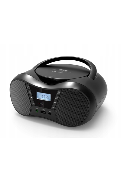 NO BRAND Receptor radio eltra Lila 2 CD MP3 USB Bluetooth negru