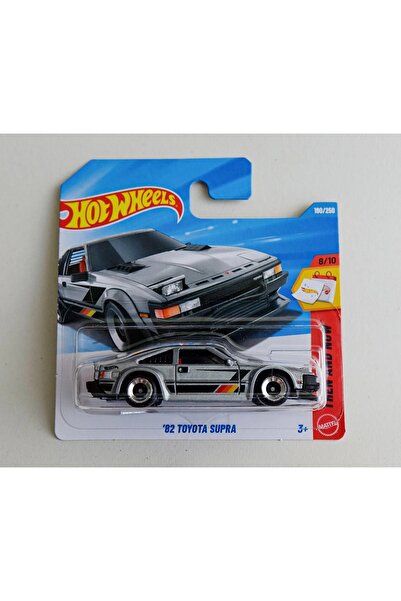 HOT WHEELS 1:64 1982 Toyota Supra Silver 190/250 Then and Now Series Model Car
