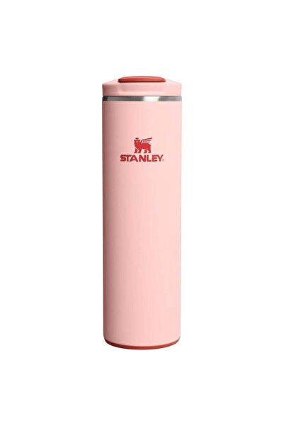 Stanley كوب ترانزيت فليب توب سعة 0.47 لتر / 16 أونصة بلون الخوخ الوردي
