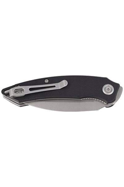 NO BRAND Cuțit pliant Kubey EDC Knife Leaf Black G10, AUS-10 cu finisaj Bead ...
