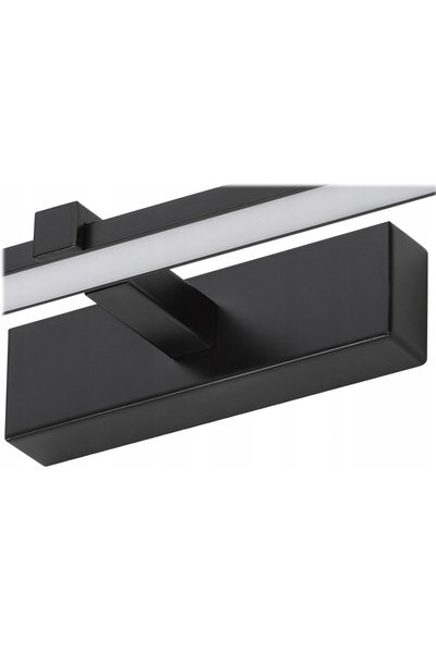 NO BRAND Lampă neagră deasupra oglinzii de la noptieră, 40cm, 8W, 4200K