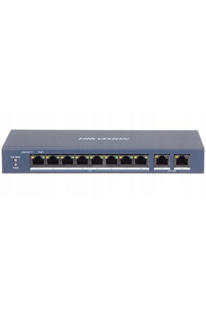 Hikvision Switch PoE 8 porturi pentru camere 60W 10/100Mbps 30W/port