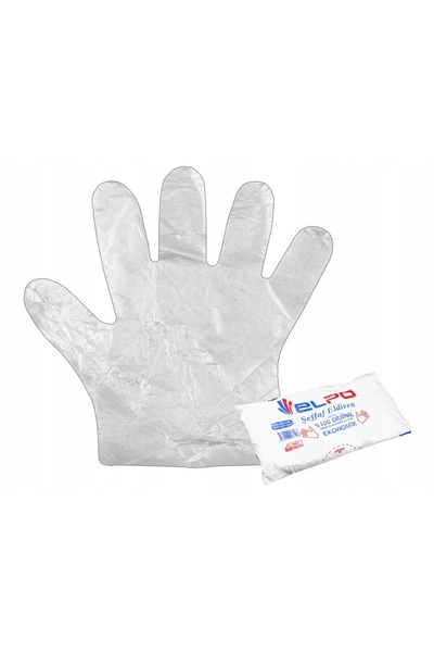 Lamex MĂNUȘI DE PROTECȚIE DE UNICĂ FOARTEZĂTĂ, DIN HDPE, 100 BUC.