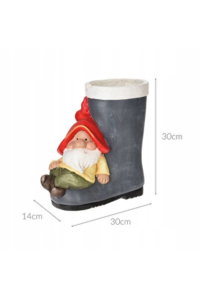 Progarden Gnom de grădină, figurină decorativă pentru grădină, 30 CM