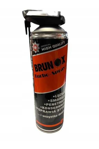 NO BRAND Brunox Turbo-Spray 500 ml Porneste și păstrează, protejează împotriv...