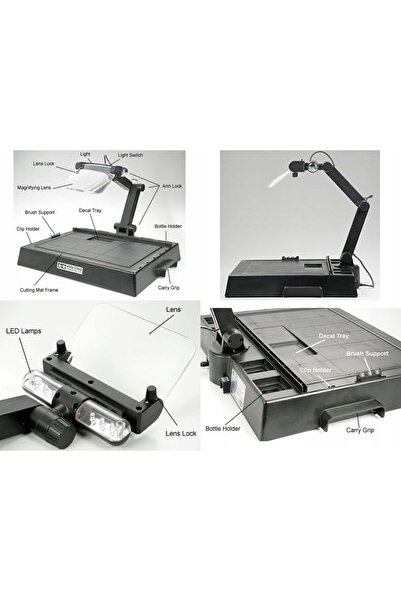 TAMIYA Atelier cu lupă iluminată 74064