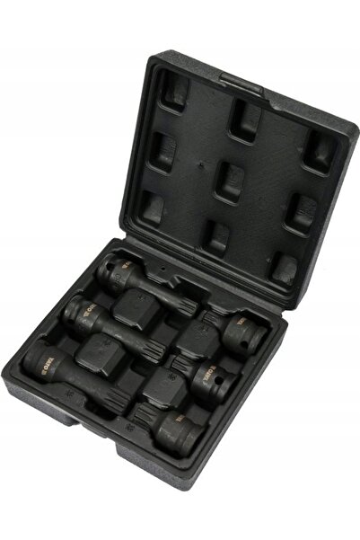 yato Set de capete tubulare TORX de 1/2 inch în cutie YT-10654