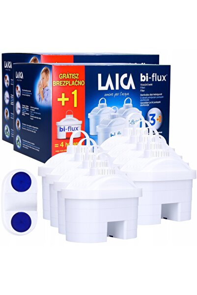 LAICA Pachet de 6 filtre de apă BI-FLUX - cartuș filtrant original