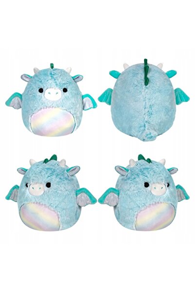 Squishmallows FUZZAMALLOWS PLUSH Jucărie de pluș dragon pufos, mascotă LORELA...