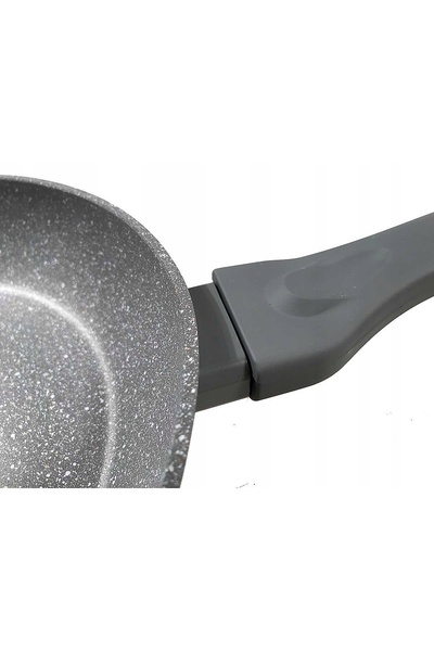 Klausberg Tigaie din aluminiu, gri marmorat, Ø22cm