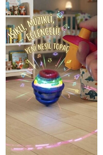 feys shop Işıklı Ve Müzikli Yeni Nesil Topaç - Işıklı Müzikli Yeni Nesil Topa...