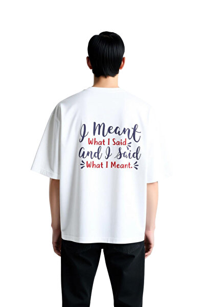 PayBuy Men's Oversize Printed T-Shirt 100% Cotton Integrity Themed Graphic Pr...