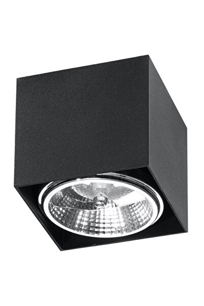 SOLLUX Lampă de tavan BLAKE neagră