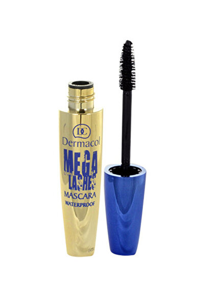 Dermacol Μέγα Λάσες Αδιάβροχη Μάσκαρα 12,5 ml W, μαύρη