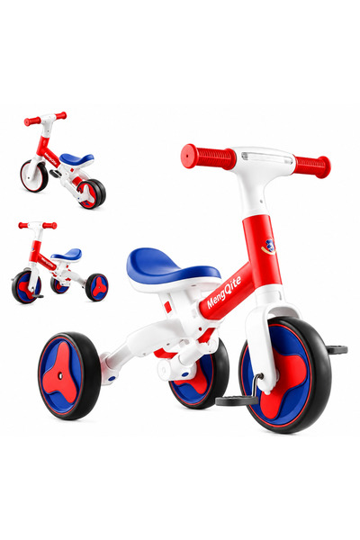 OEM Tricicletă și bicicletă de echilibru 2 în 1, cu muzică, lumini și pedale ...