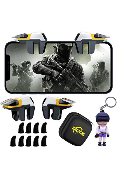 Mikirini 13 in 1 PUBG Mobile Phone Gaming Controller for Android Phones & iPhone
