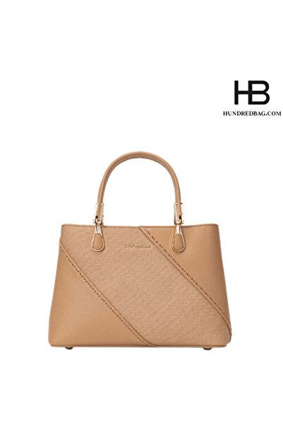 Chrisbella Handbag with Wallet - Beige