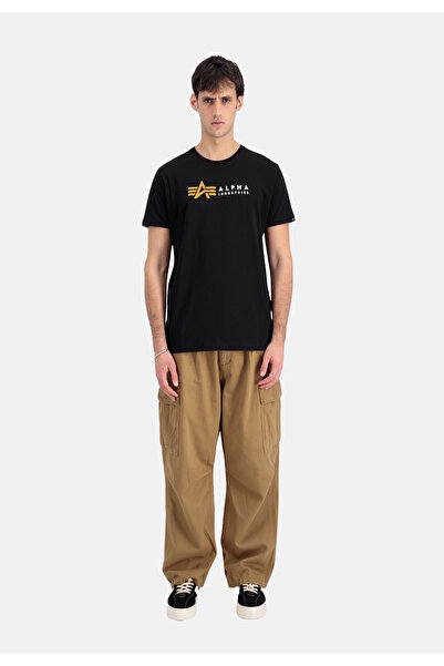 Alpha Industries T-Shirt ALPHA LABEL Kurzarmshirt