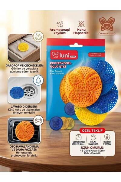Lunihome Lavabo Banyo Dolap Gider Pisuvar Süzgeci Koku Giderici