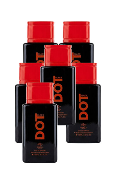 ROSELLA 6 قطع عطر دوت بلاك 100 مل