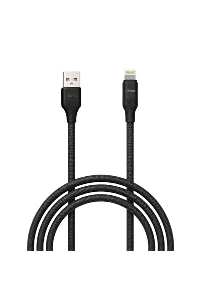 Tiknal كيبل USB إلى Lightning بتغليف جلدي – 1 متر