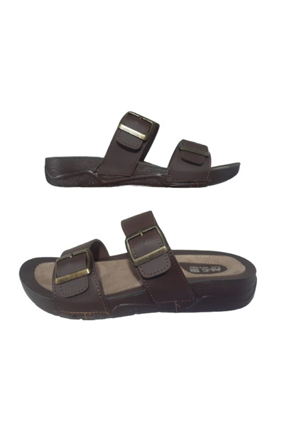 ALC -- Eren Men's Double Buckle Orthopedic Sole Daily Stylish Slippers