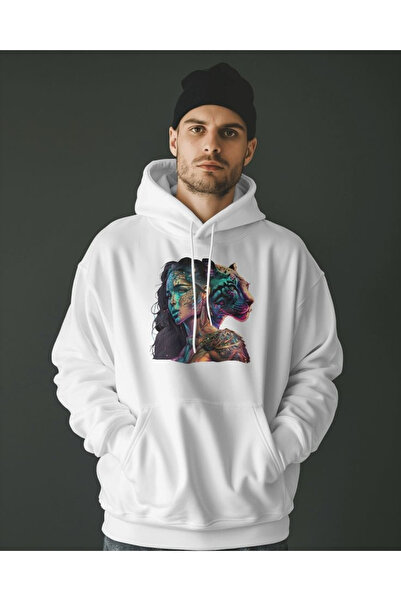 bellanova Unisex Printed Hooded Sweatshirt