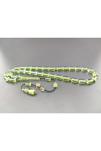 İskeçe Tesbih Ali Baba Masterpiece Colorful Gemstone 2 Layers Polished German...