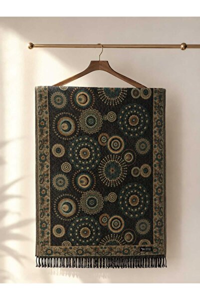 tomrisboutique شال كشمير فاخر للكتف مقاس 70 × 200 سم