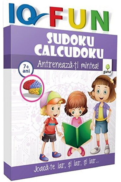 Gama IQ Fun - Sudoku Calcudoku - Antreneaza-ti mintea! 7 ani+