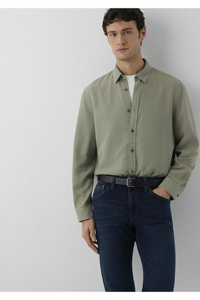 Mavi Green Shirt Regular Fit / Normal Cut 0212068-71818