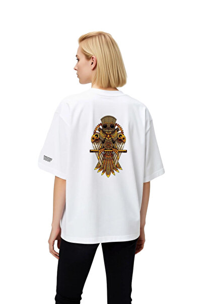 PayBuy Women's Oversize T-Shirt Steampunk Mechanical Owl Ball Cap Printed Rel...