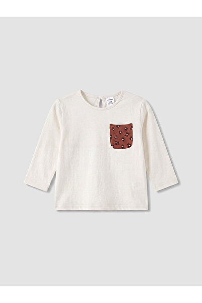 LC Waikiki Crew neck printed girl's t-shirt