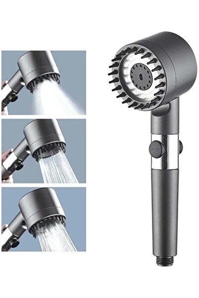 Generic Handheld Filtered Massage Shower Head with Bracket