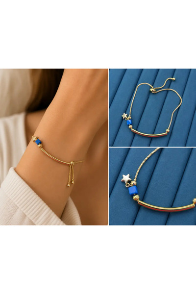 Bozhi Star Bracelet Steel Blue Creative Hobby Stylish Gift