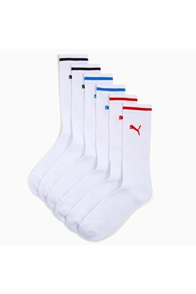 Puma Sport Crew Stripe 3P Unisex Socks