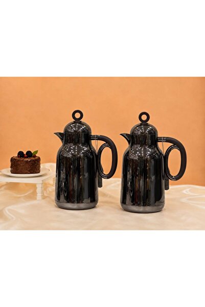 Rwafd Rema Trams Al Rim Silver Set on a Matte Wood Base 1 L