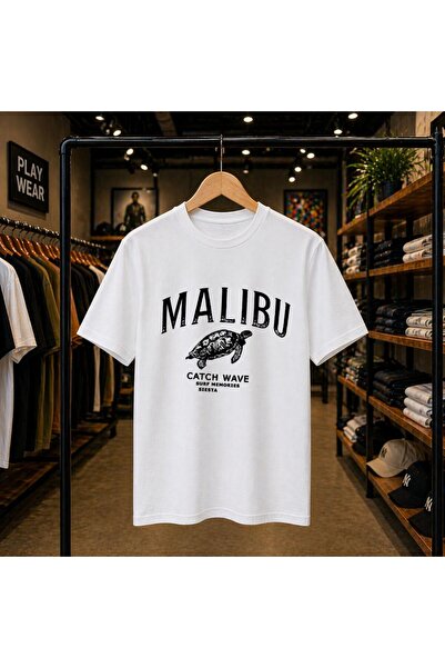 playwear Malibu Karetta majica sa printom, 100% pamuk, oversize, široka, regu...