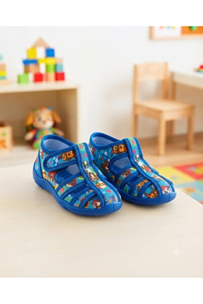 ARS Ayakkabı Nursery Shoes, Slippers, Kindergarten Home Shoes, Soft Velcro, O...