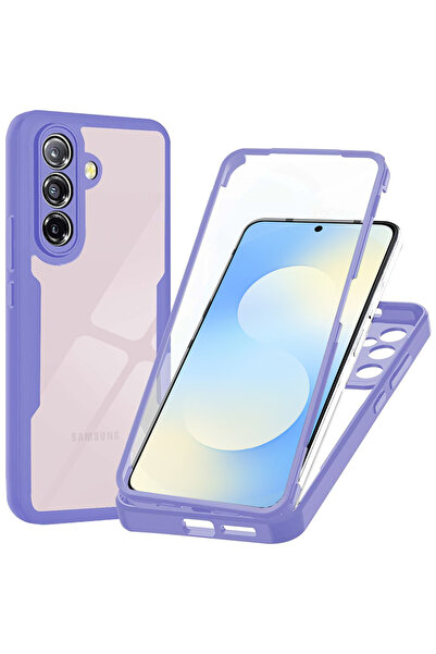 Techsuit ColorVerse 360 Σειρά + Προστατευτικό Οθόνης Samsung Galaxy A57 5G Μωβ