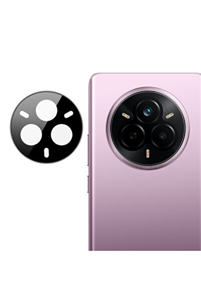 Techsuit Ολικό Γυαλί Κάμερας Realme 14 Pro Μαύρο