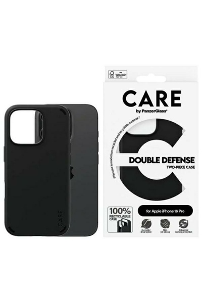 CARE by PanzerGlass® CARE by PanzerGlass Θήκη Διπλής Προστασίας iPhone 16 Pro...