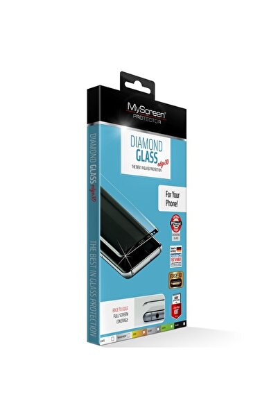 Generic MS Diamond Glass Edge 3D iPhone Xr μαύρο σκληρυμένο γυαλί