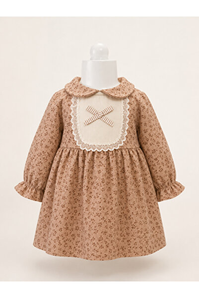 Carmin Baby VİNTAGE KIZ BEBEK ELBİSESİ
