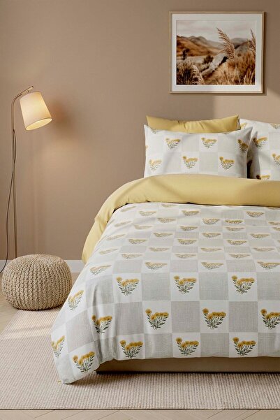 Rivaİstanbul Sementa Single Duvet Cover Set Cotton