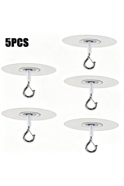 STARSTAR nail-free ceiling hooks in white