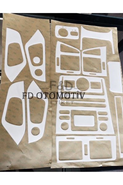 FD Damla Etiket Seat Ibiza Cordoba 1999-2002 Dashboard Console Trim Front Che...