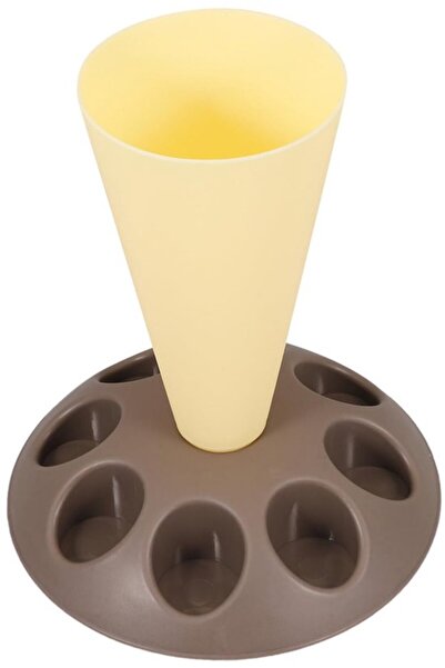 STARSTAR Piping bag storage rack, 8 compartments, easy to clean, blue.